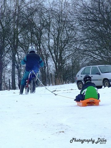 Motoskijöring Dolní Hořice 24.2.2013  